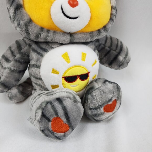 Care Bearts Unlock The Magic Snuggle Friends Plush Funshine Bear Kitty 12.5in - Picture 3 of 9